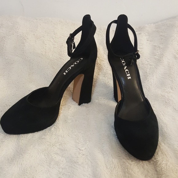 Very nice suede high heels - Picture 2 of 5